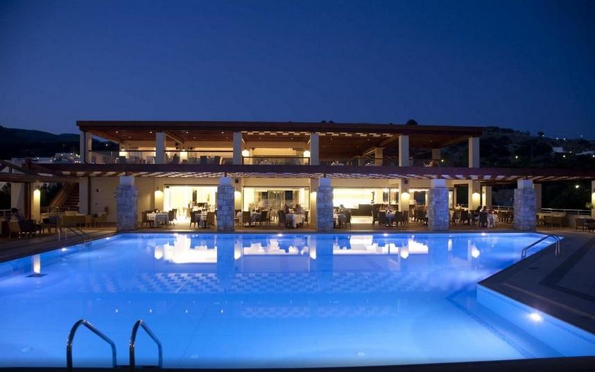 Island Blue Hotel Pefki エクステリア 写真